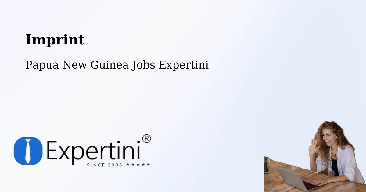 Imprint – Menyamya - Papua New Guinea Jobs Expertini